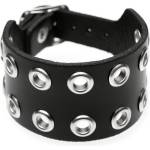 Black & metal гривна Ring - Silver - BWZ-695