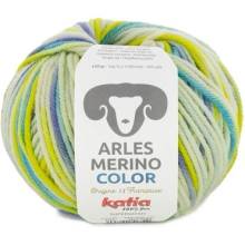 ARLES MERINO COLOR Katia Farby ARLES MERINO COLOR: 101 žltá-modrá-fialová