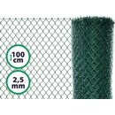 Pletivo plotové poplastované s ND - výška 100 cm, drát 2,5 m, oko 50x50 mm, zelené