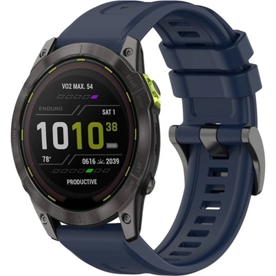 VSECHNONAMOBIL 87393 SILICONE Vyměnitelný řemínek pro Garmin Enduro 3 tmavomodrý od 272 Kč