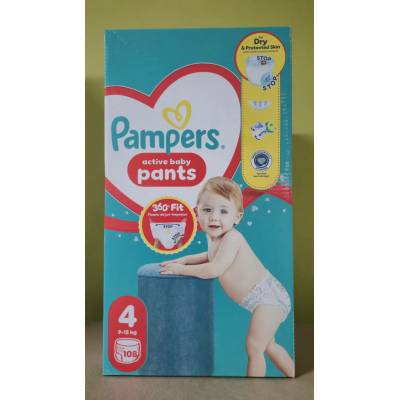 Pampers Acitve 4 108 ks