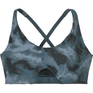 Patagonia Дамски спортен сутиен Patagonia Women's Maipo Low Impact Adjustable Bra Sports bra - Sastrugi: Summit Blue (114-3073-1213)