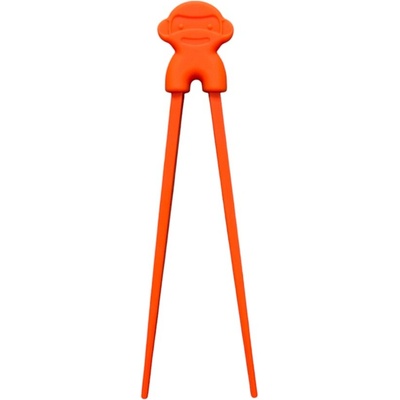 Fuzhou Westhonest Dětské jídelní hůlky Monkey oranžová