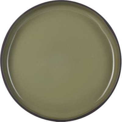 Revol Jedálenský tanier CARACTERE GOURMET, khaki Cardamon