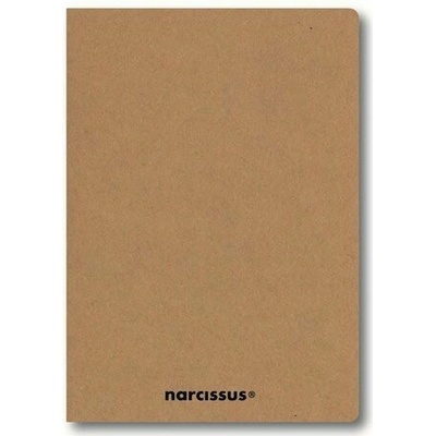 ECO KRAFT Narcissus Sešit A4 čtverečkovaný SR3326