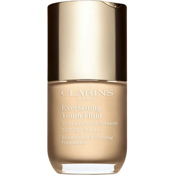 Image 1 of Clarins Everlasting Youth Fluid Foundation озаряващ фон дьо тен SPF 15 цвят 100.5 Cream 30ml