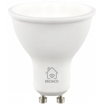 DELTACO SMART HOME SH-LGU10CCTC LED крушка, GU10/PAR160, спот, бяла, регулируема