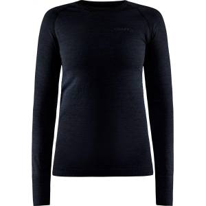 Craft Дамско синтетично термобельо Craft Women's Core Dry Active Comfort L/S Synthetic base layer - Black (114-2167-0114)