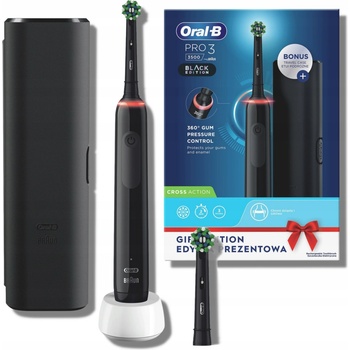 Oral-B Pro 3 3500 CrossAction Black