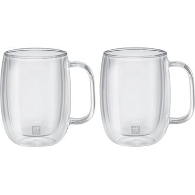 Zwilling Sorrento Plus poháre na kávu s rukoväťou 39500-112 2 x 355 ml
