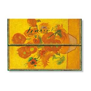 Paperblanks Van Gogh, Sunflowers Document Folder, the Van Gogh Museum Collection by Paperblanks (Embellished Manuscripts Collection) | Paperblanks