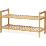 Bonami Essentials Бамбукова стойка за обувки в естествен цвят 69x35x25 cm Noris - Bonami Essentials (401775)