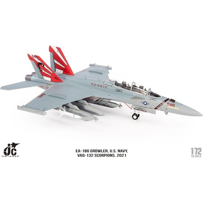 JC Wings EA-18G Growler USN VAQ-132 Scorpions NL540 2021 1:72