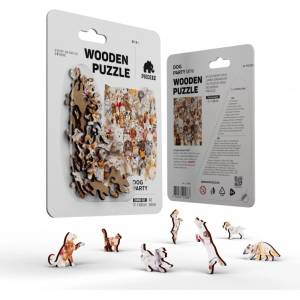PIECEZZ Дървен пъзел Piecezz Puzzle Mini 40 куче (P1668)