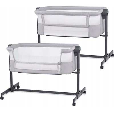 KinderKraft Бебешка кошара KinderKraft - Nestee UP 2, Grey (NEW024923)