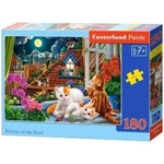 Castorland 180-piece puzzle Kittens on the Roof