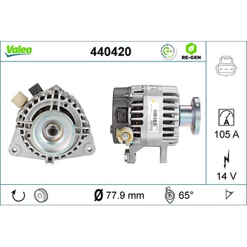 Alternátor VALEO 440420