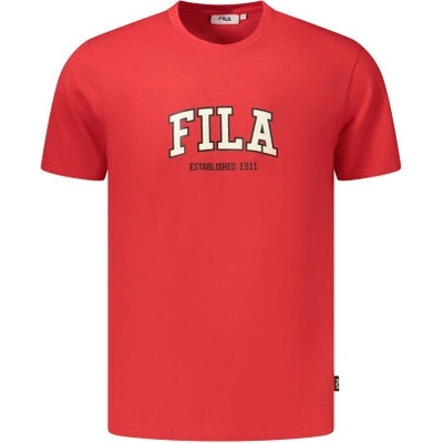 FILA pánské tričko s krátkým rukávem Red