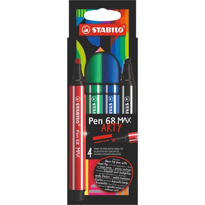 Stabilo Pen 68 Max 4ks Arty