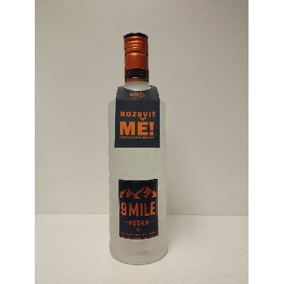 9 Mile Vodka 37,5% 0,7 l (čistá láhev)