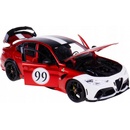 Bburago Plus Alfa Romeo Giulia GTAm Met Red 99 1:18