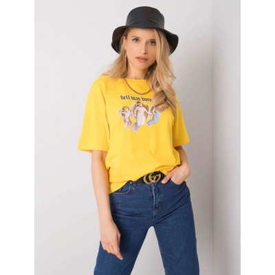 tričko HELL WAS BORING DS TS 1114 10P YELLOW