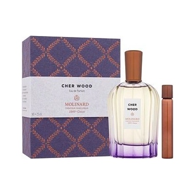 Molinard La Collection Privée Cher Wood EDP 90 ml + deodorant roll-on 7,5 ml