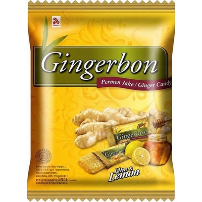 Gingerbon cukríky s medom a citrón 125 g