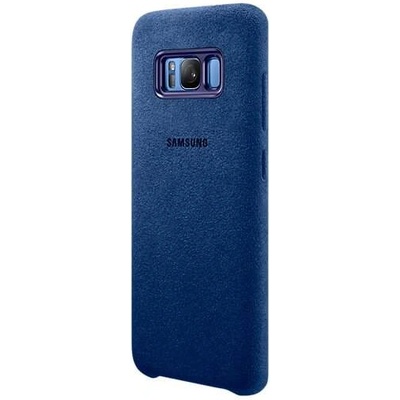 Samsung Alcantara Cover EF-XG950ALEGWW - оригинален кейс от алкантара за Samsung Galaxy S8 (тъмносин)