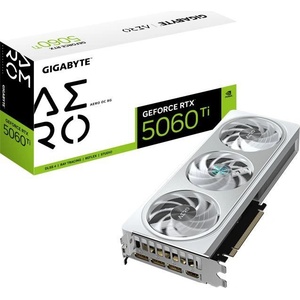 GIGABYTE GeForce RTX 5060 Ti AERO OC 8GB GDDR7 128bit (GV-N506TAERO OC-8GD) Видео карти
