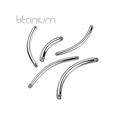Šperky4U zahnutá náhradní tyčka titan TIT1210-1206