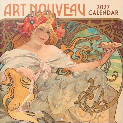 Oficiálny nástenný s plagátom: Art Nouveau 30 x 30|60 cm 2027