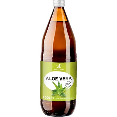 Allnature Aloe vera 100% Bio šťava 1 l