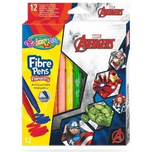 Colorino - Marvel Avengers Флумастри 12 цвята