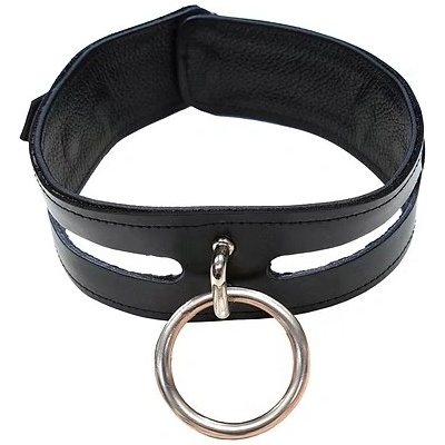 ostatní ROUGE Leather Fashion Collar Black