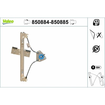 Zvedací zařízení oken VALEO 850884