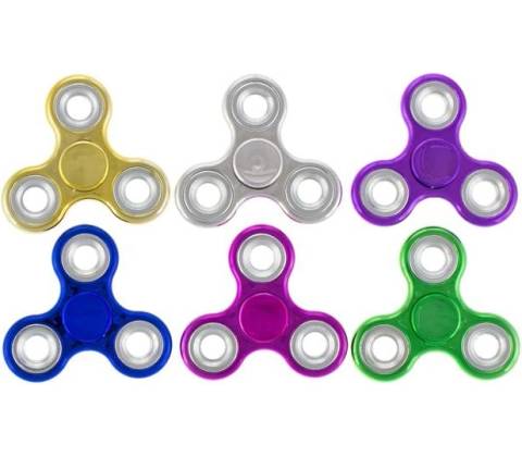 Fidget Spinner stříbrný