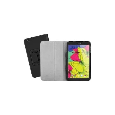 Sentio Case Book Cover for Turbo-X Rainbow III 8" 3G Black