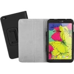 Sentio Case Book Cover for Turbo-X Rainbow III 8" 3G Black
