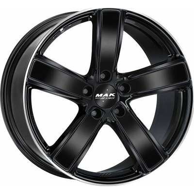 MAK TURISMO 10x21 5x130 ET50 gloss black mirror ring