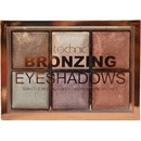 Technic Bronzing Baked Eyeshadows Zapečené oční stíny metalické Ombres & Paupieres 6x2 g