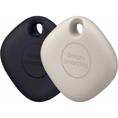 Samsung Galaxy SmartTag 2 Pack EI-T5300MBEGEU - комплект 2 броя безжични Bluetooth тракери за локализиране на различни обекти (черен-бежов)