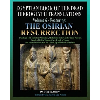Egyptian Book of the Dead Hieroglyph Translations Volume 6 Featuring The Osirian Resurrection | Muata Ashby