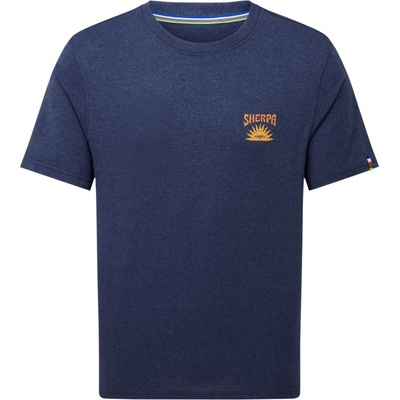 Sherpa Мъжка тениска Sherpa Jutnu Psychedelic Tee T-shirt - Rathee Blue - размер XXL (216-8636-0315)