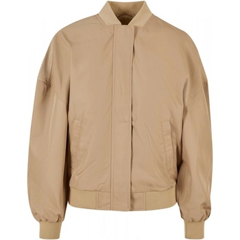 Urban Classics Recycled Oversized Light Bomber béžová