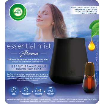 Air Wick Essentials Mist Ел. машинка + пълнител 20мл - Aroma Esprit trankil (3270)