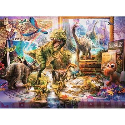 RAVENSBURGER Dinosauři ožívají XXL 100 dielov