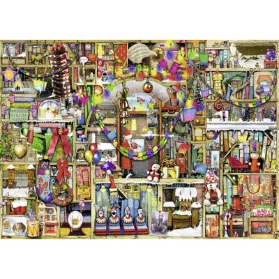 Ravensburger Thompson The Christmas Cupboard 19561 1000 dielov
