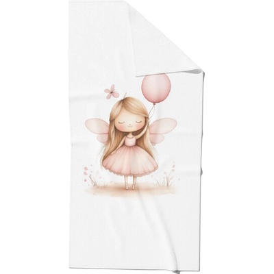 Takoy HT-00098 Rýchloschnúca osuška víla s balónikom Luna 80 x 160 cm