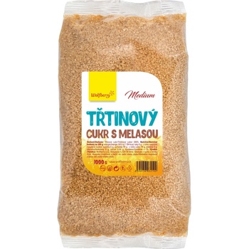 Wolfberry Třtinový cukr s melasou 1000 g